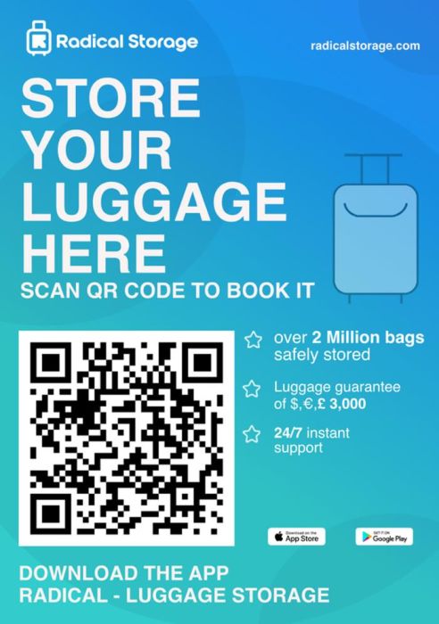 WEB Radical Storage consigna de equipajes en Marbella