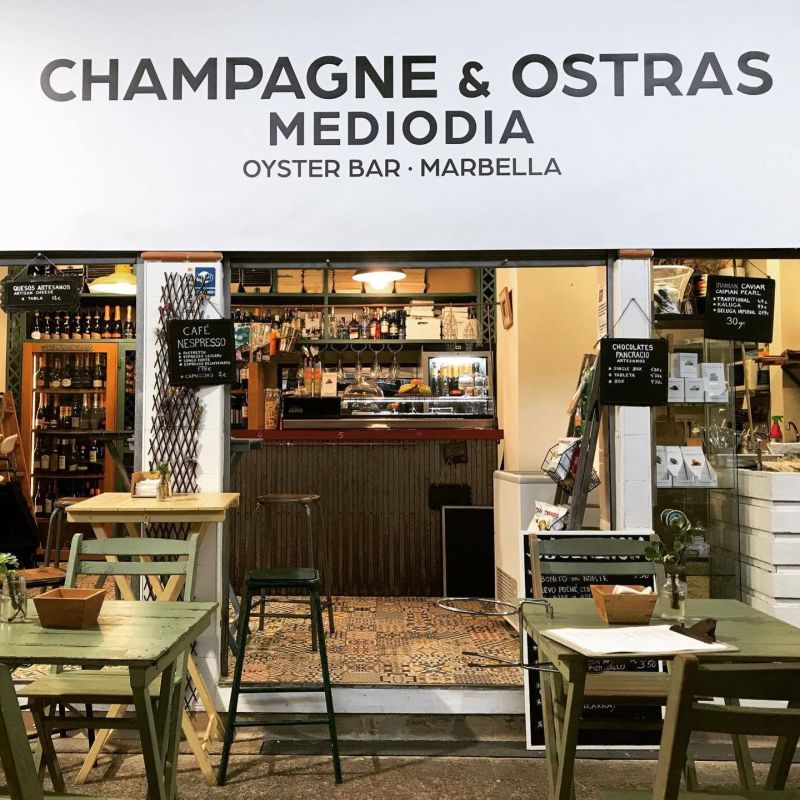 Mediodía, Champagne & Ostras