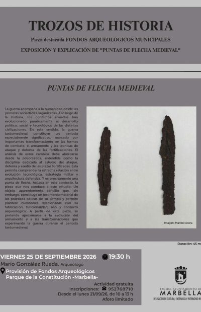 Trozos de historia Puntas de flecha Medieval