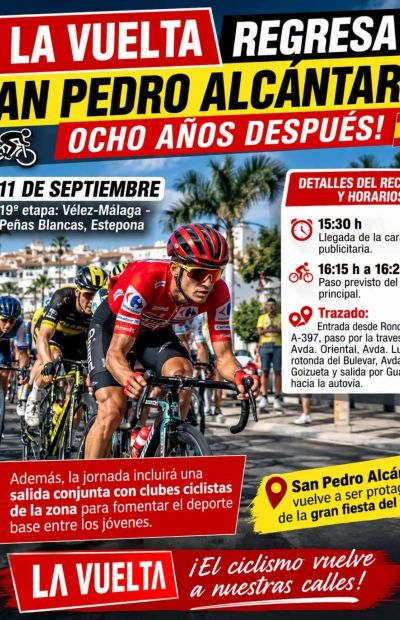 Paso Vuelta Ciclista San Pedro Alcántara