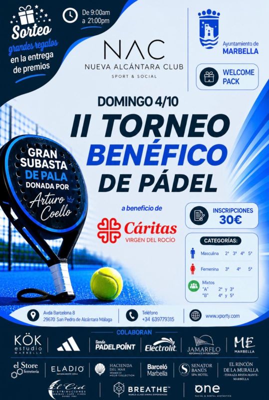 II Torneo Benéfico Cáritas