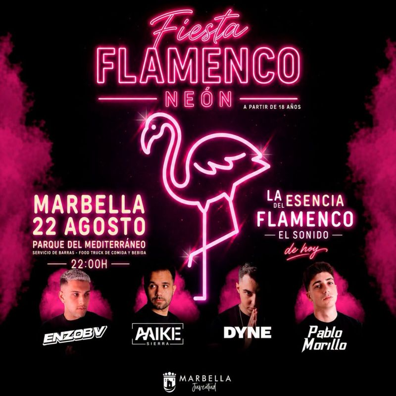 Fiesta Flamenco Neón